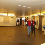 On the streets and at a subway