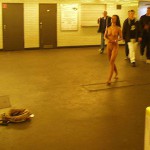 On the streets and at a subway