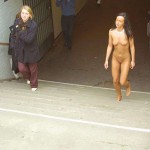 On the streets and at a subway