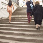 On the streets and at a subway