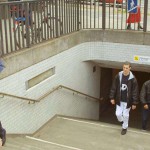 On the streets and at a subway