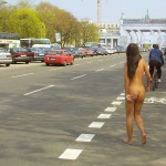 At the main street right in the center