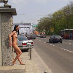 At the main street right in the center