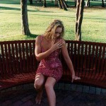 Park and walkway alongside the river