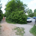 Warm up at a country road