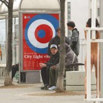 In a residential area