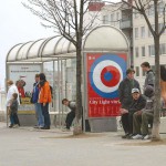 In a residential area