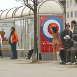 In a residential area