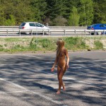 A day nude at a lake