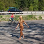 A day nude at a lake