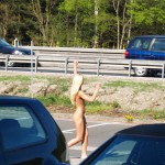 A day nude at a lake