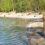 A day nude at a lake