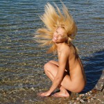 A day nude at a lake