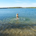 A day nude at a lake