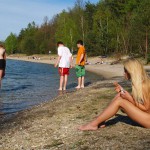 A day nude at a lake
