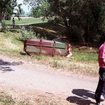 At a lake and in the residential