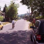 At a lake and in the residential