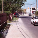 At a lake and in the residential
