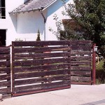 At a lake and in the residential