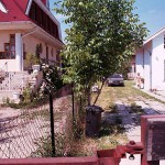 At a lake and in the residential