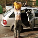 In a residential area