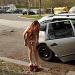 In a residential area