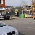 In a residential area