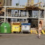 In a residential area