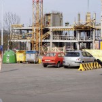 In a residential area