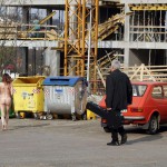 In a residential area