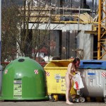 In a residential area