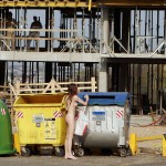 In a residential area