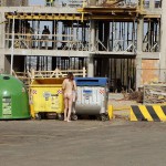 In a residential area