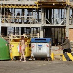 In a residential area