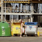 In a residential area