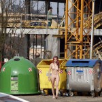 In a residential area