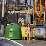 In a residential area