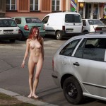 In a residential area