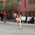 In a residential area