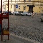 In a residential area