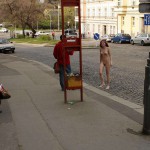 In a residential area