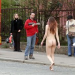 In a residential area