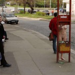 In a residential area