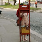 In a residential area