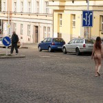 In a residential area