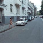 On the street of a residential