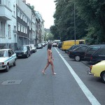 On the street of a residential