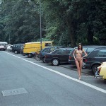 On the street of a residential