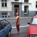 On the street of a residential