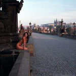 On and under the Charles bridge